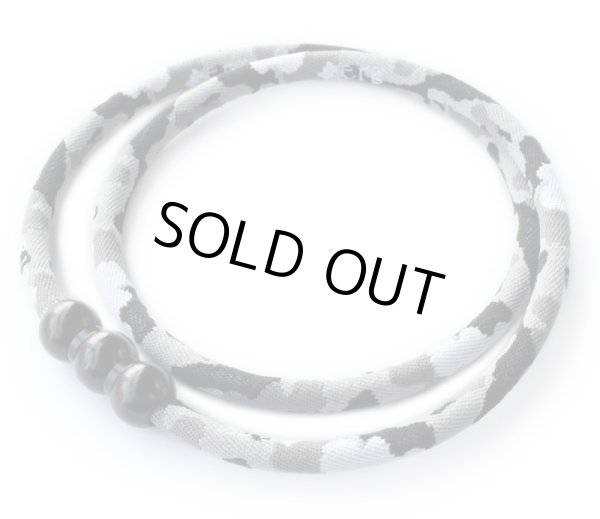 画像3: 【10%OFF：Disconモデル】erg［エルグ］シナプスネックレス VIRAGE（迷彩ブラック×ブラック） (3)