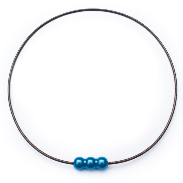 erg（エルグ）シナプスネックレスSPACY（グランブルー）４９ｃｍ erg［エルグ］シナプスネックレス SPACY（ガンメタ×グランブルー