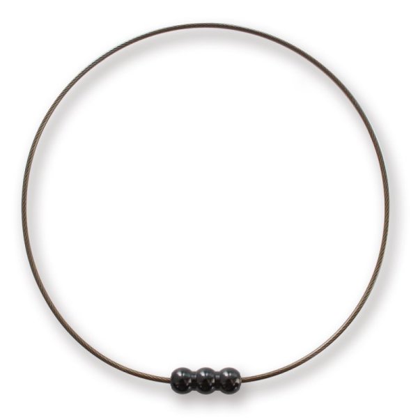 画像2: erg［エルグ］シナプスネックレス SPACY（ガンメタ×コスモブラック） (2)