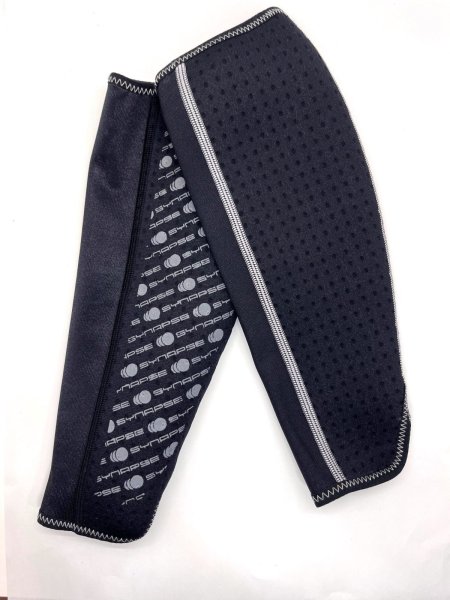 画像2: SYNAPSE［シナプス］カーフコンプ（ブラック×シルバー） (2)