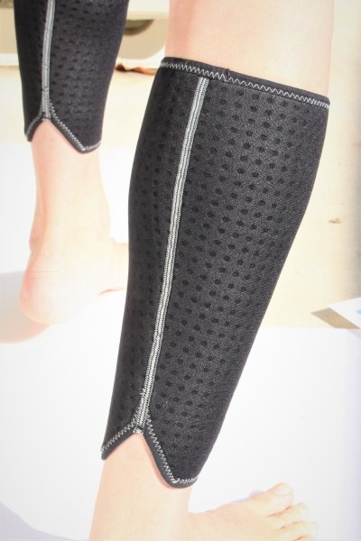 画像7: SYNAPSE［シナプス］カーフコンプ（ブラック×シルバー） (7)