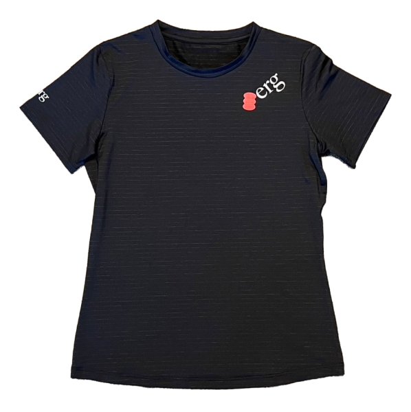 画像1: erg [エルグ] リチャージウェア（BK) レディーストップス (1)