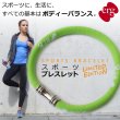 画像1: 【10%OFF：Disconモデル】erg［エルグ］スポーツブレスレット LIMITED EDITION（ライトグリーン） (1)