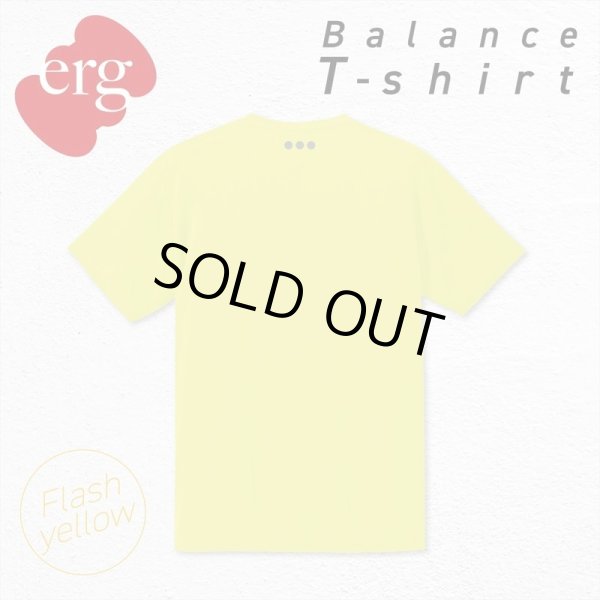 画像2: erg［エルグ］バランスTシャツ（フラッシュイエロー） (2)