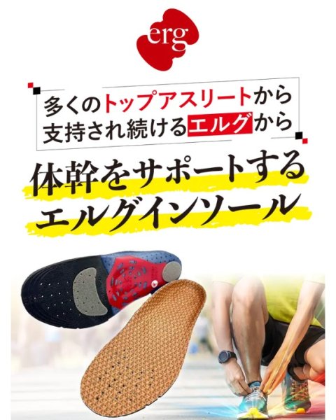 画像5: erg［エルグ］インソール スパイダー【高機能・超軽量モデル】 (5)